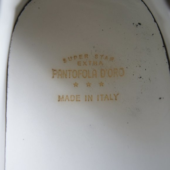 Italian Olive Green Suede Sneakers - Picture 3 of 5